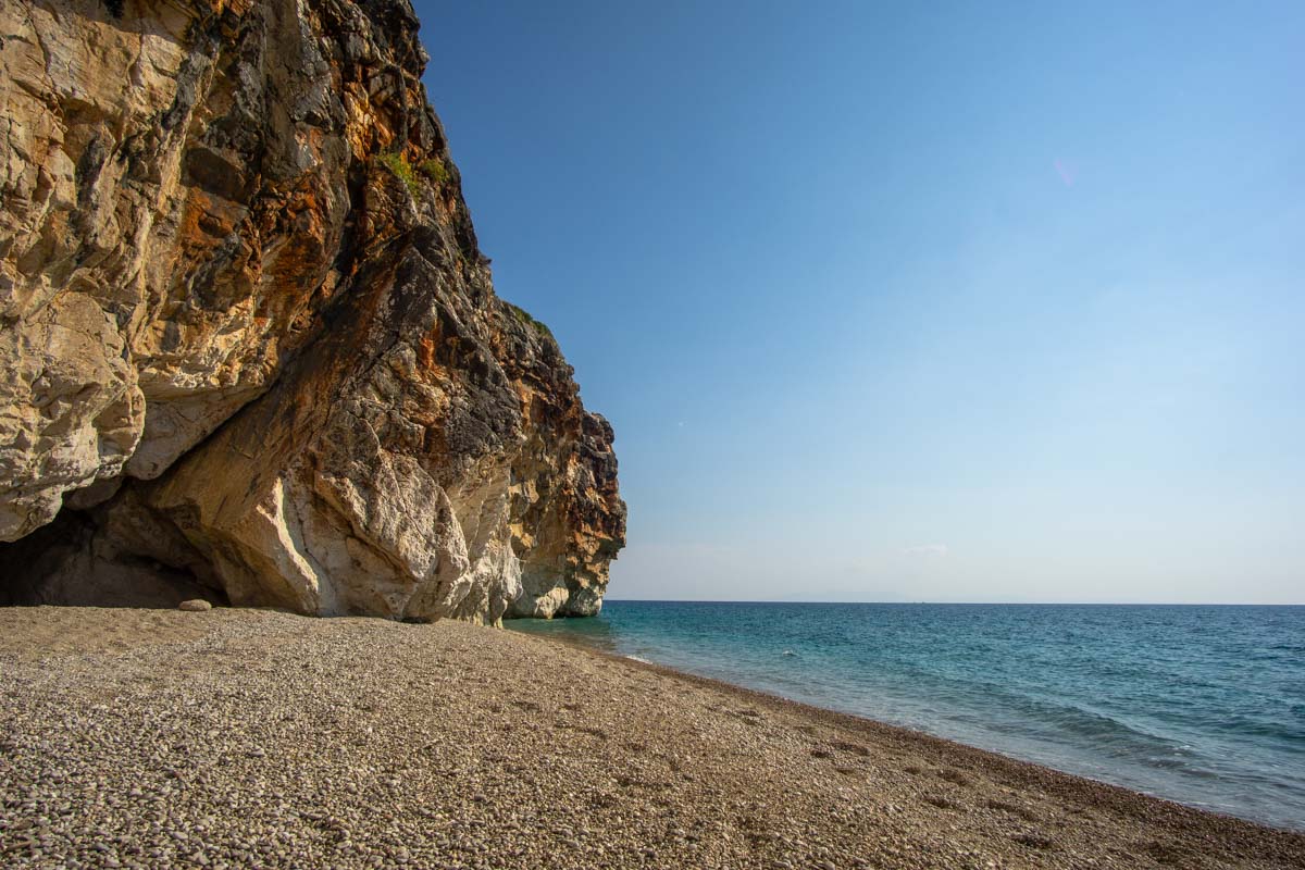 Bucht am Gjipe Beach (Albanien)