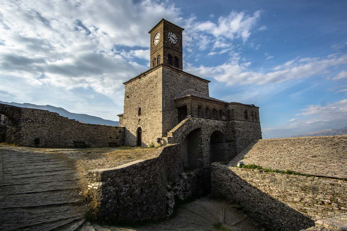 Burg von Gjirokastra (Albanien)