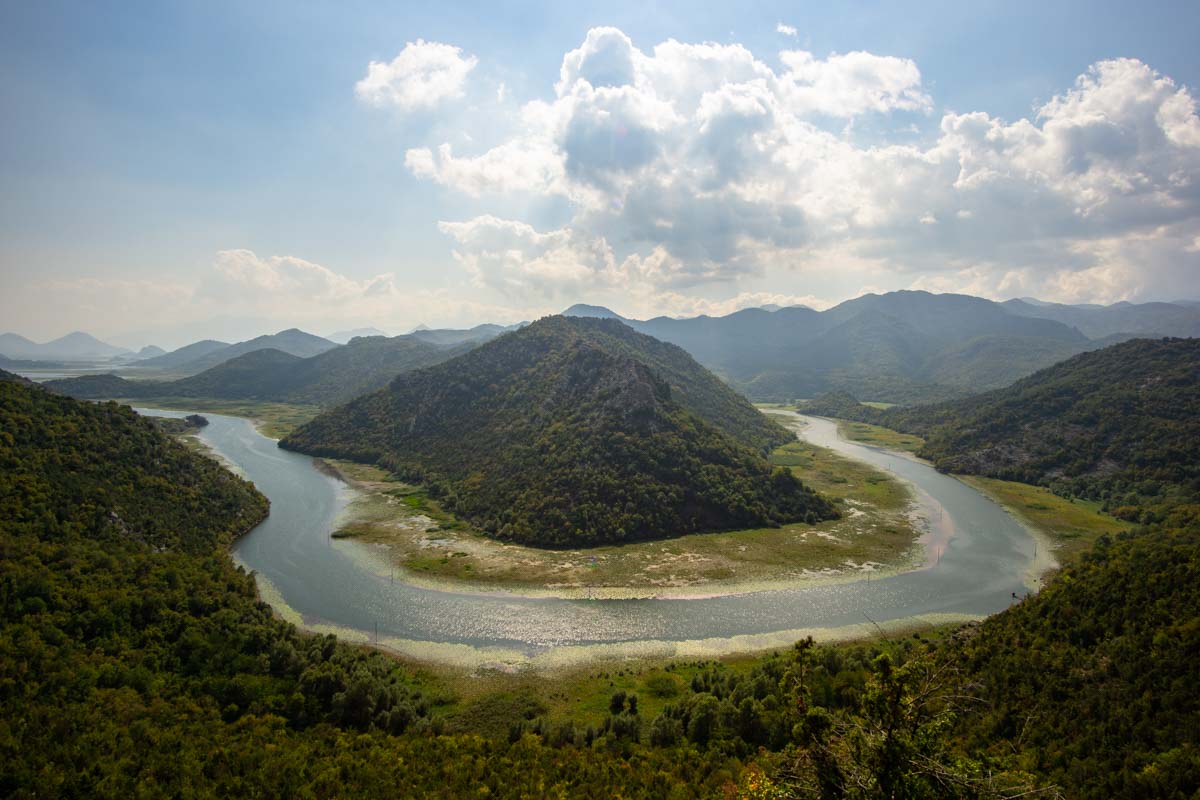 Aussichtspunkt Pavlova Strana (Rijeka Crnojevica Fluss, Skadar See, Montenegro)