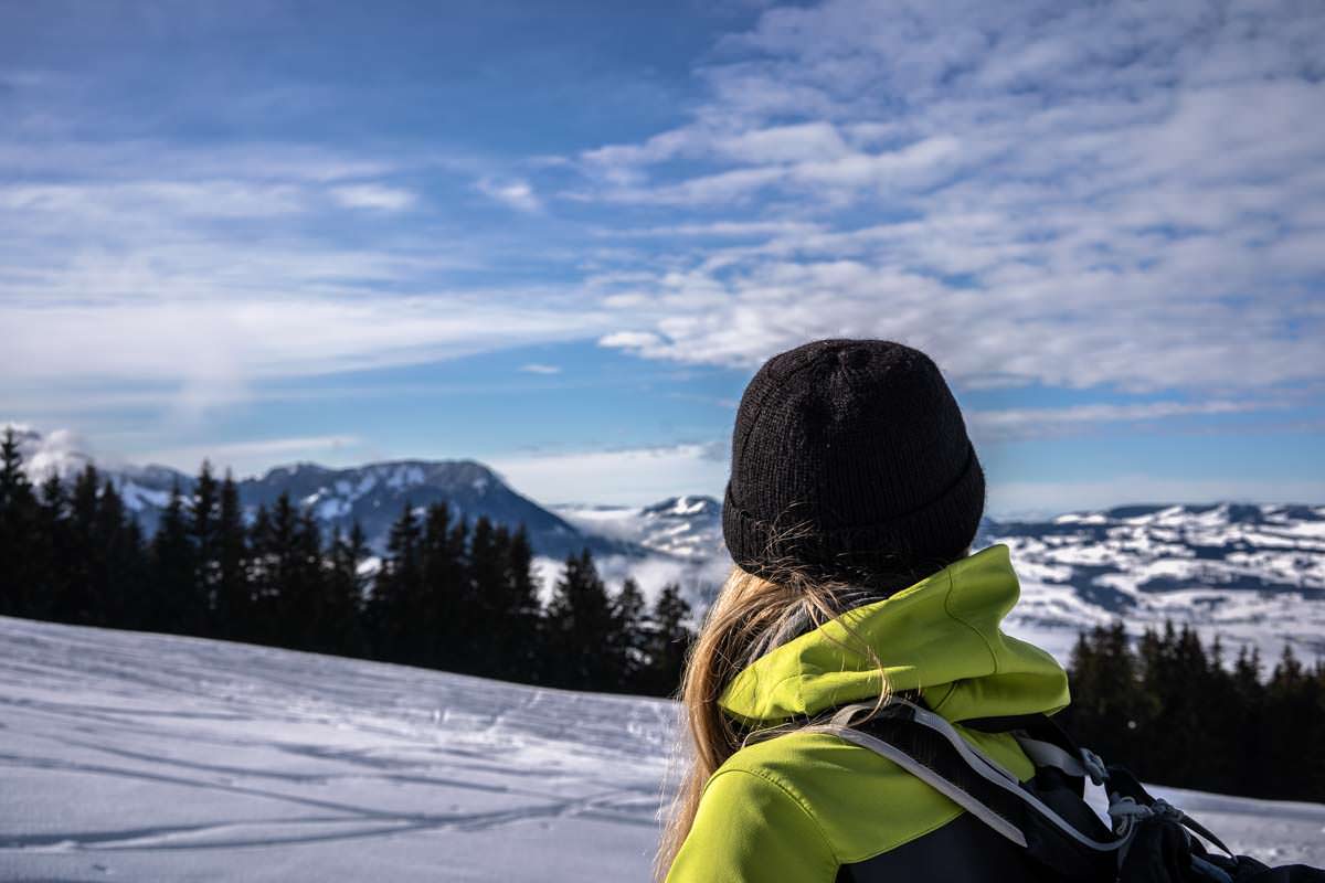 Aussicht vom Grünten über Oberallgäu