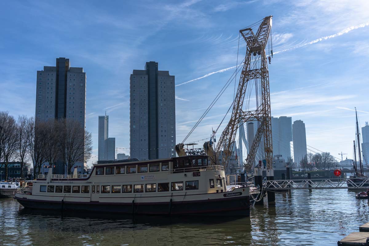 Leuvehaven am Morgen (Rotterdam)