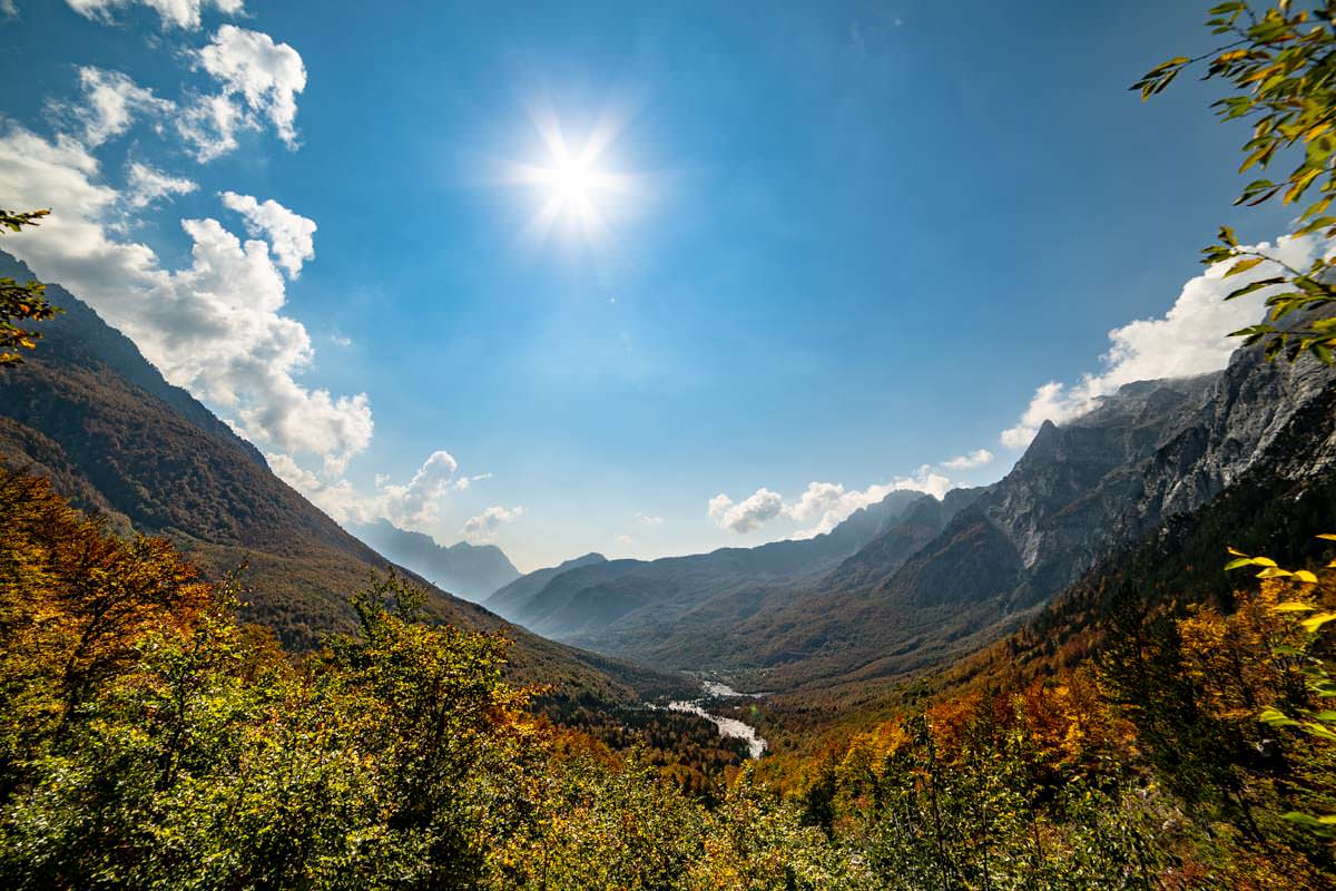 Tal von Theth (Albanische Alpen)