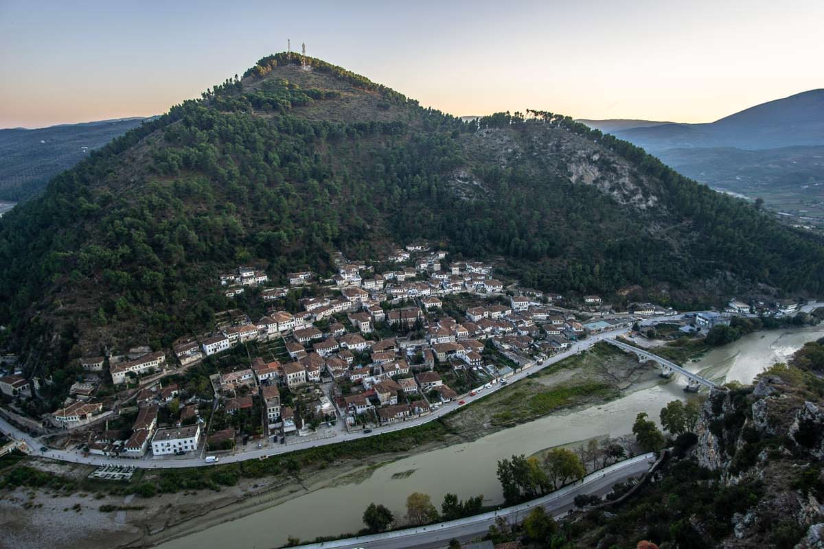 Gorica und der Osum von Oben