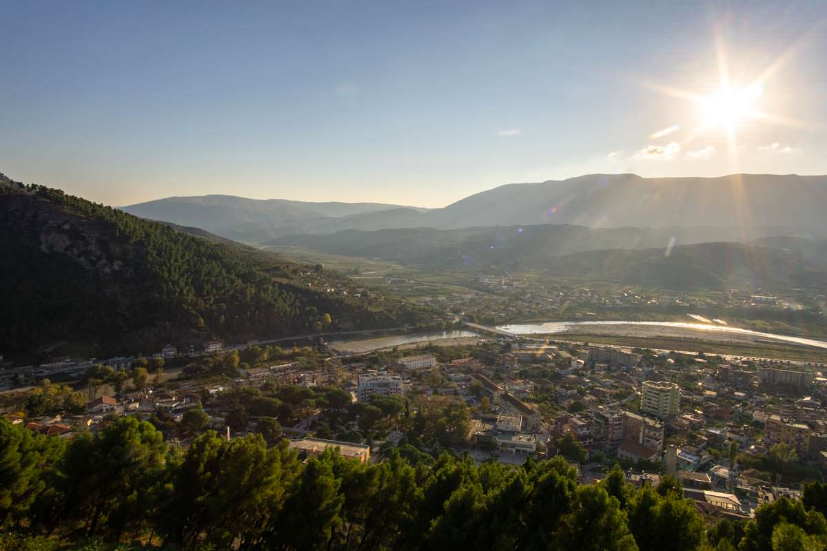 Blick über Berat