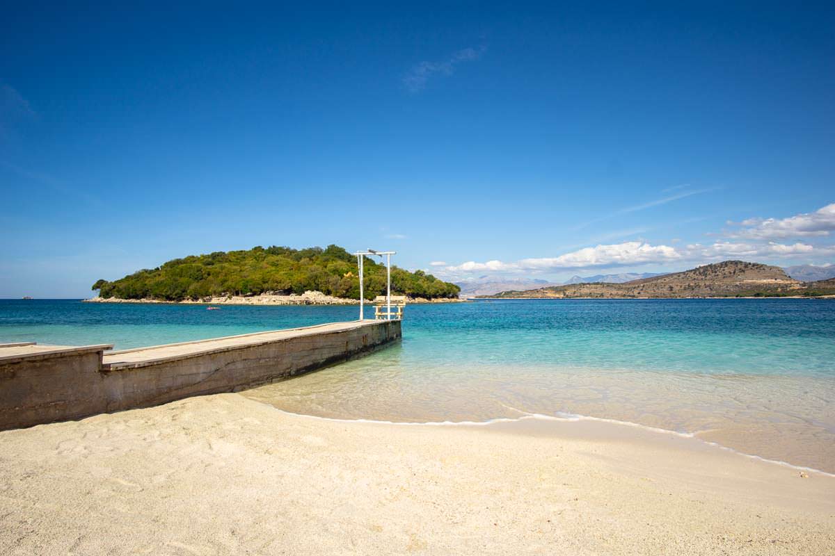 Paradiesstrand von Ksamil (Albanien)