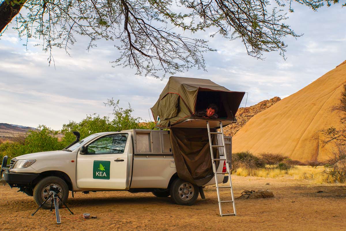 Secret Camp B an der Spitzkoppe (Namibia)