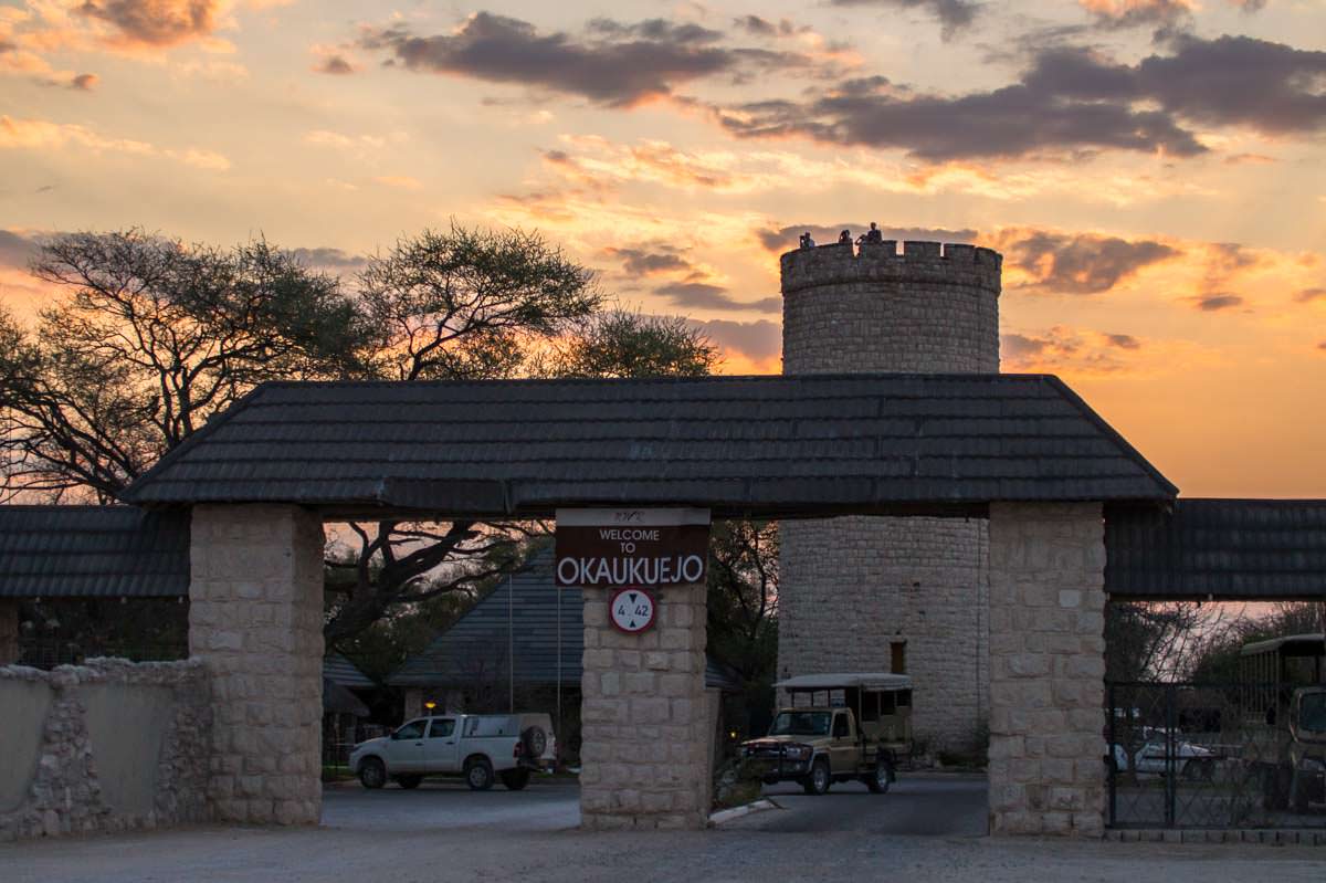 Okaukuejo Resort im Etosha NP