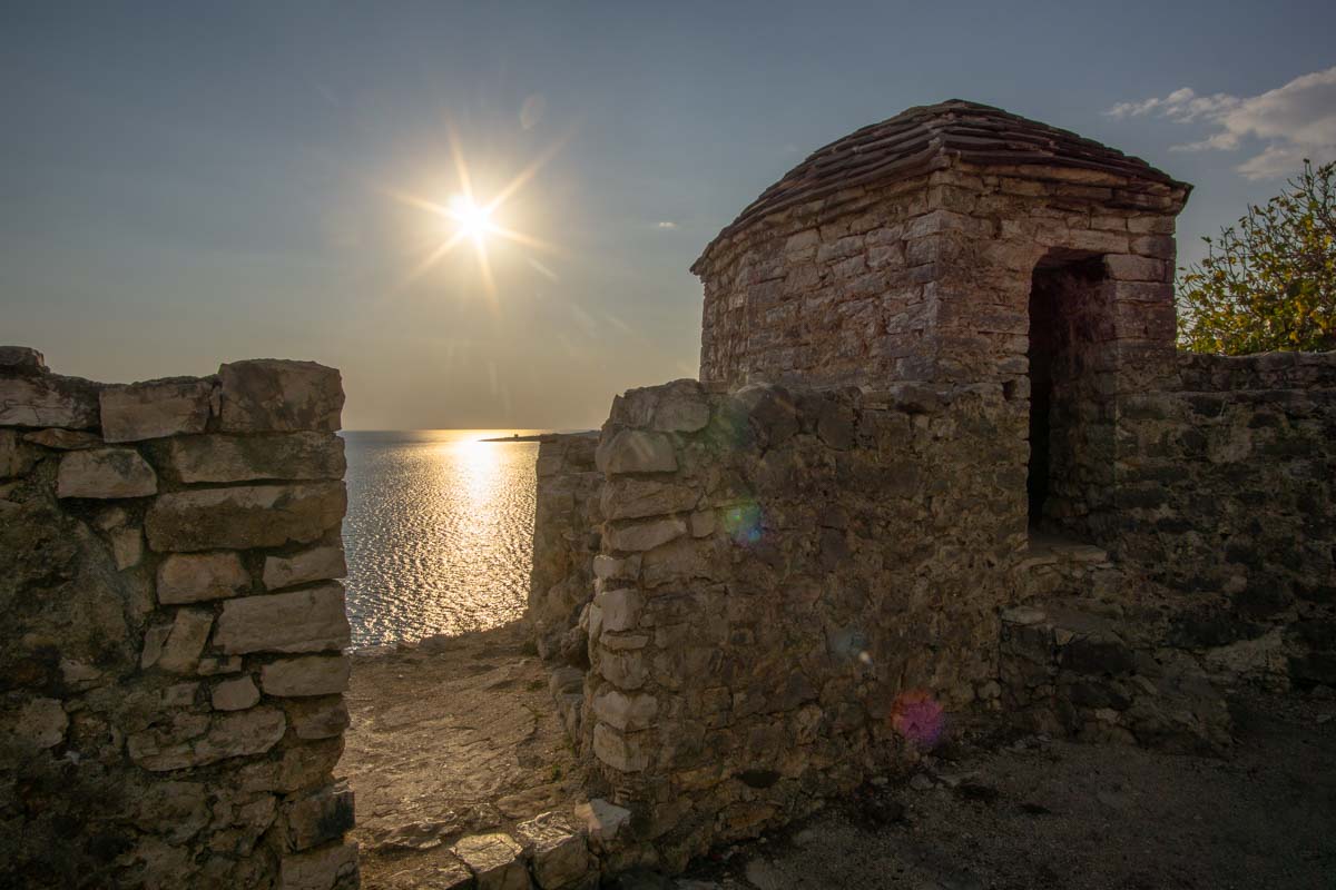 Porto Palermo Festung in Albanien