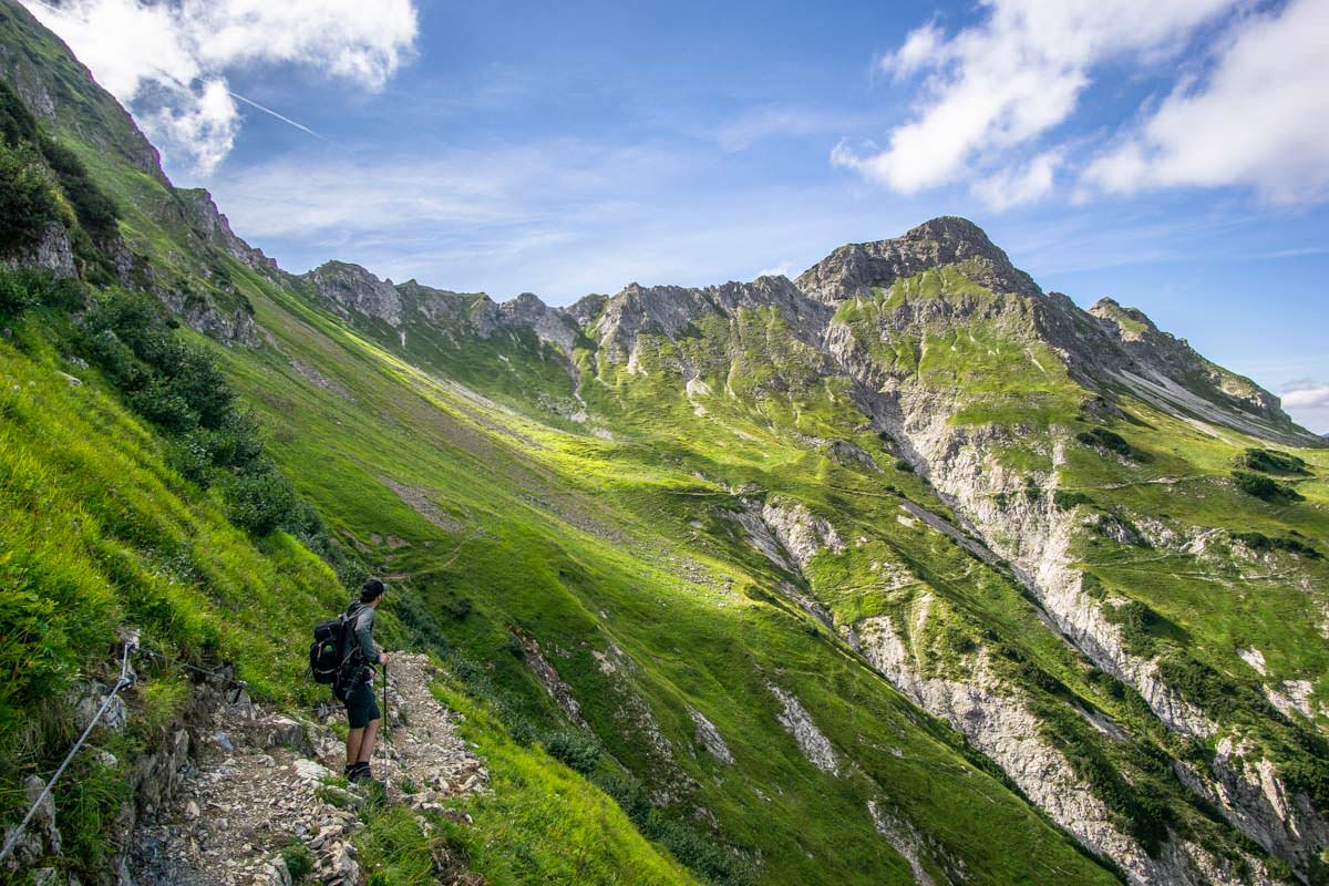 Der Jubiläumsweg verläuft vom Prinz-Luitpold-Haus zum Schrecksee