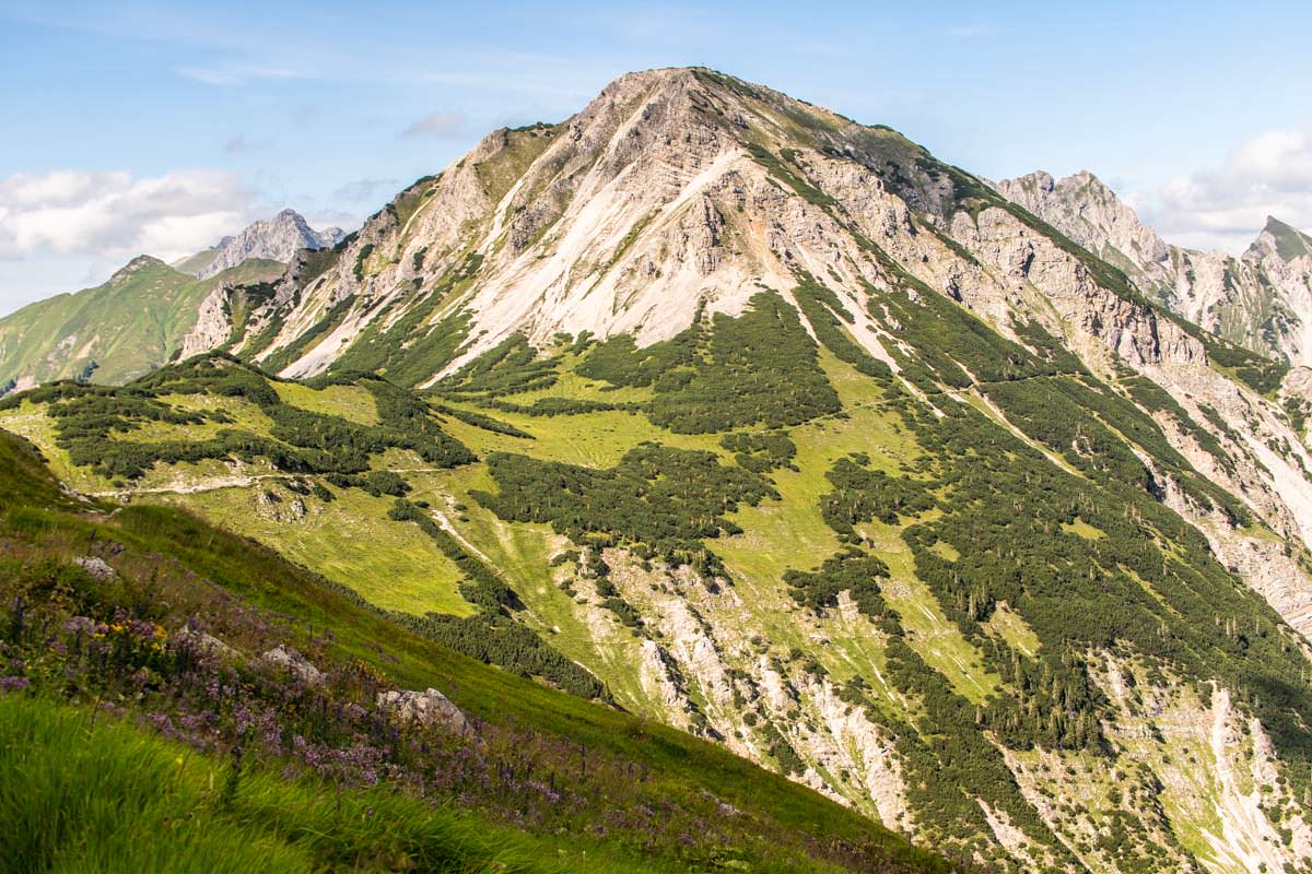 Der Jubiläumsweg führt durch den schönsten Teil der Allgäuer Hochalpen