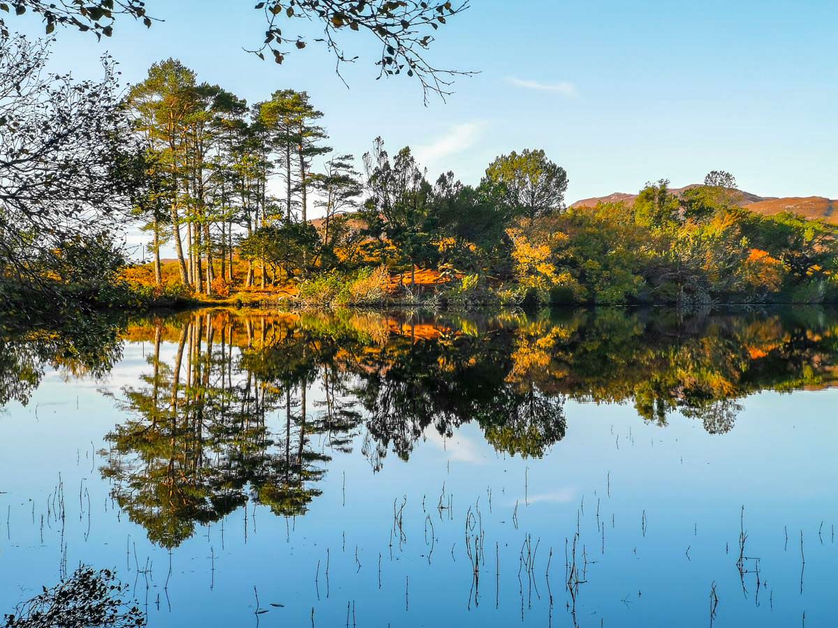 Loch Cul Dromannan in Schottland