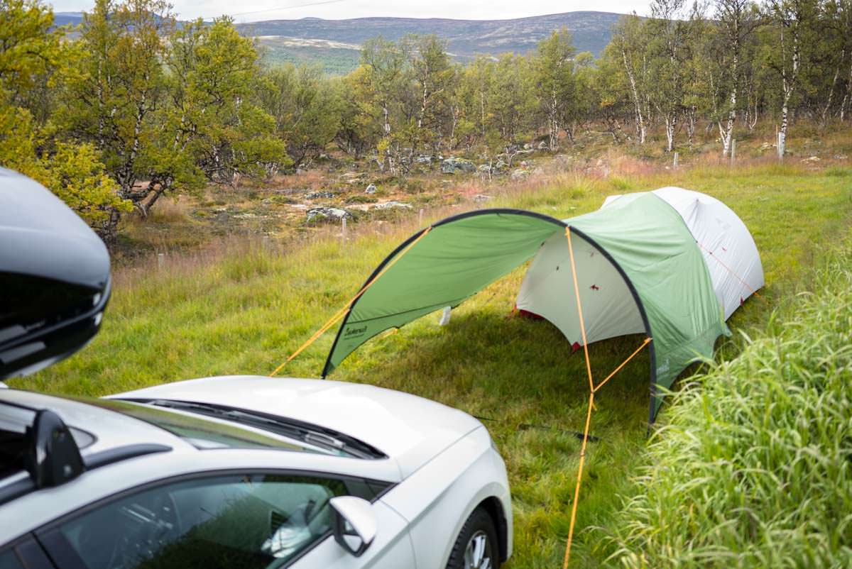 Camping Furuhaugli beim Dovrefjell in Norwegen