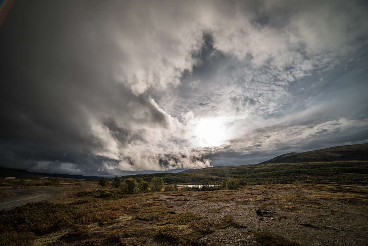 Die karge Landschaft im Dovrefjell Nationalpark