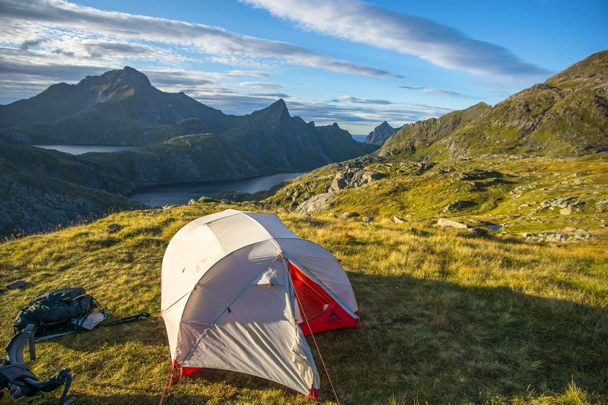 Wildzelten am Munken auf den Lofoten