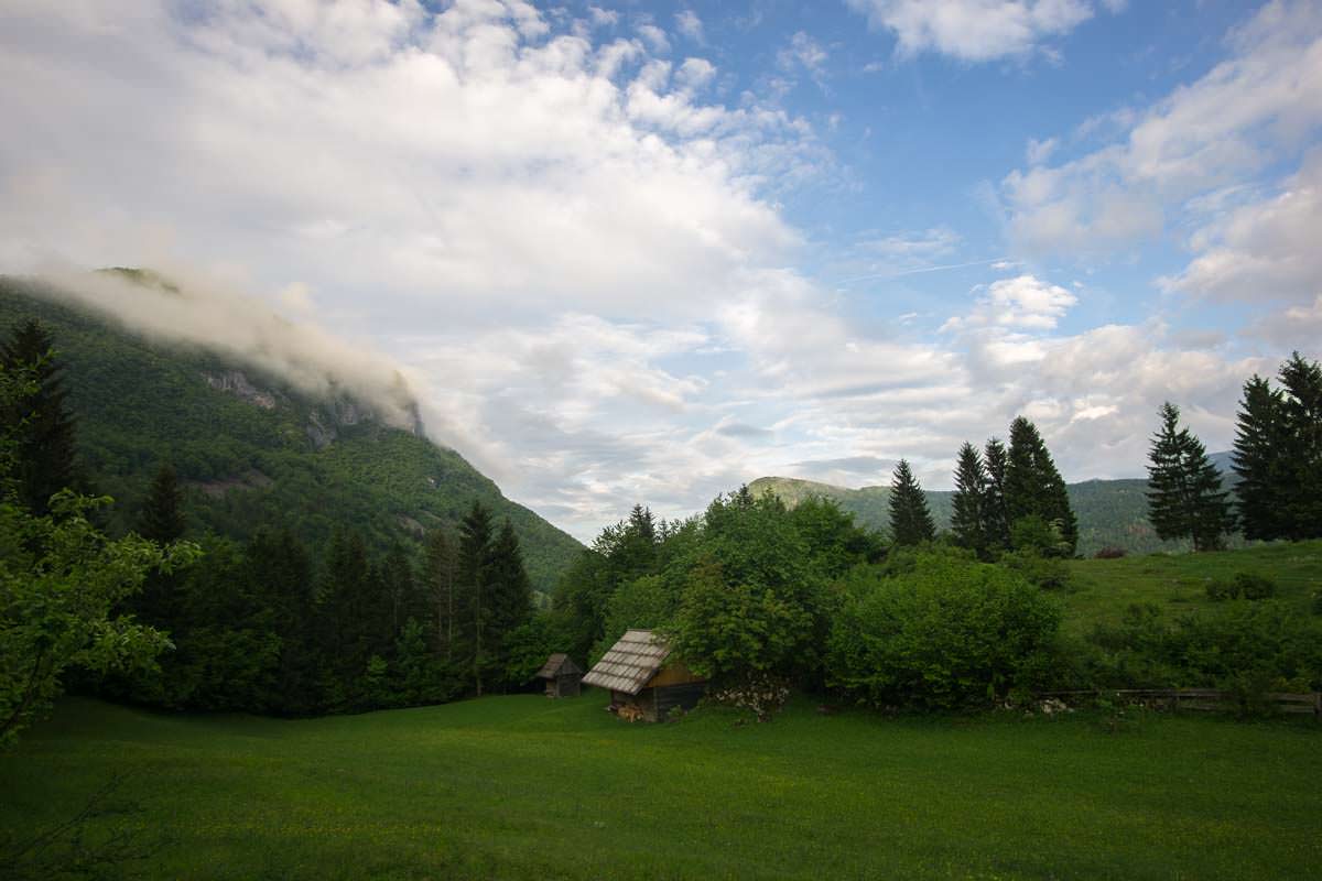 Kleine Alm im Nationalpark Triglav