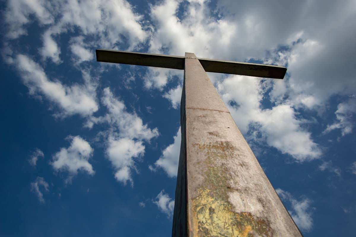 Das Gipfelkreuz der Kappeler Alp