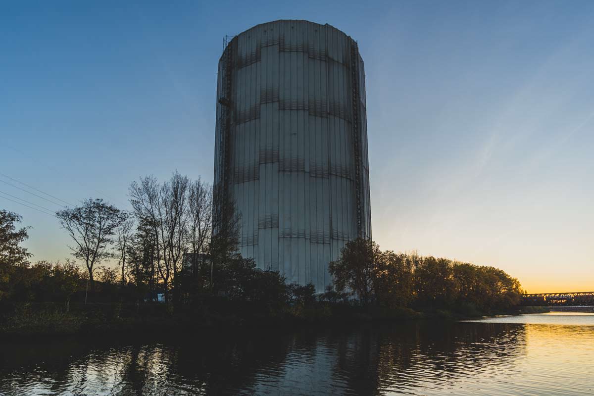 Der Gasometer ist eine der Fotolocations in Oberhausen