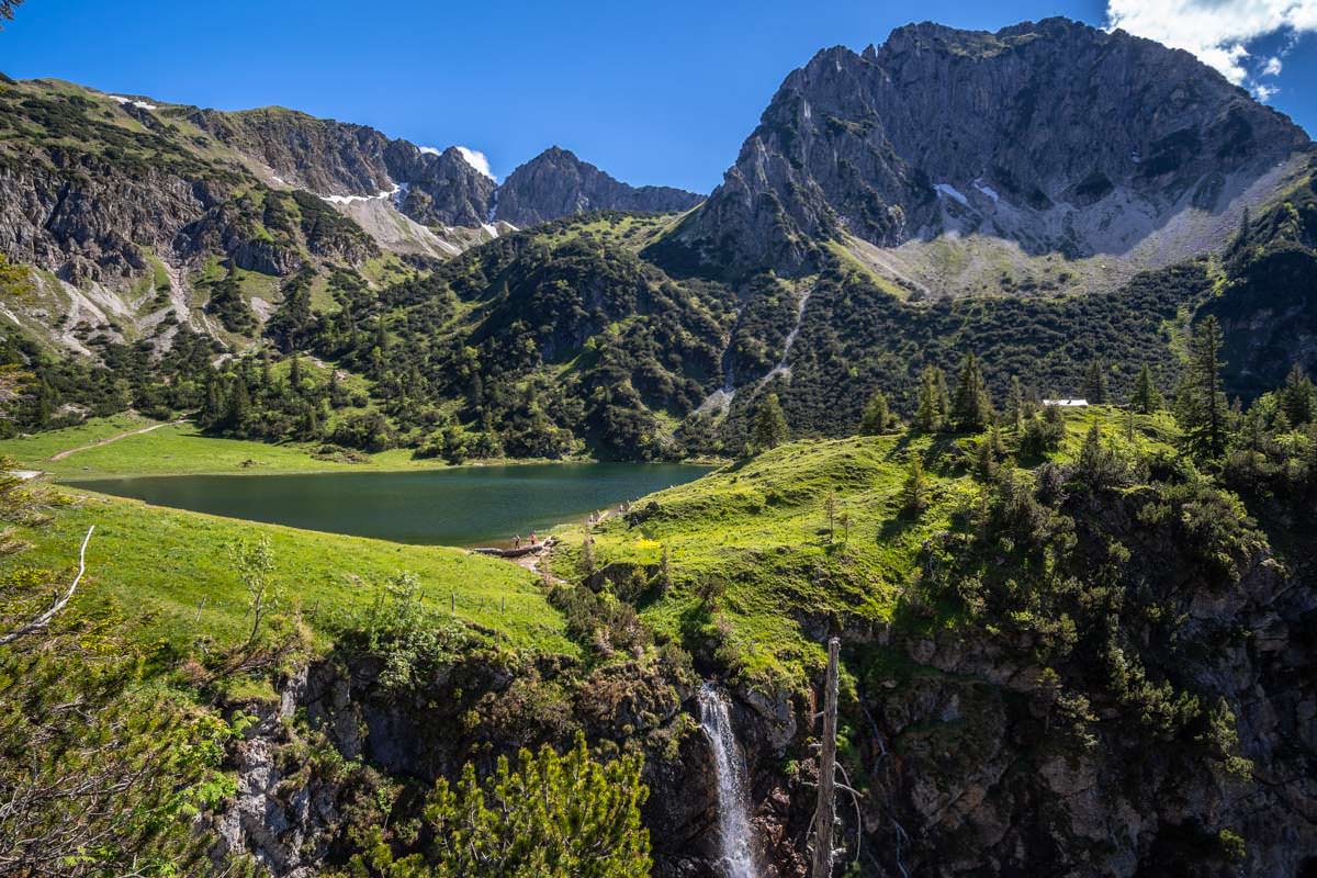 Wanderung zum Unteren Gaisalpsee im Allgäu