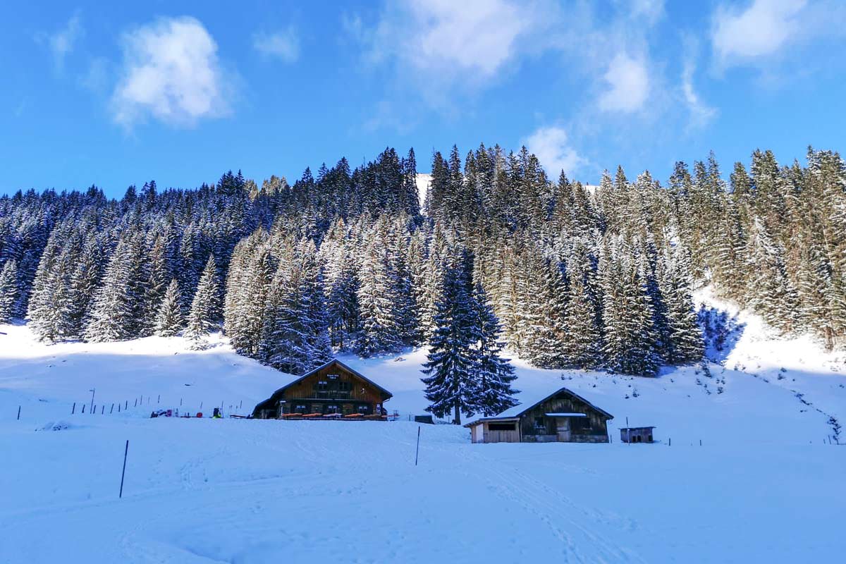 Bärgundhütte im Kleinwalsertal